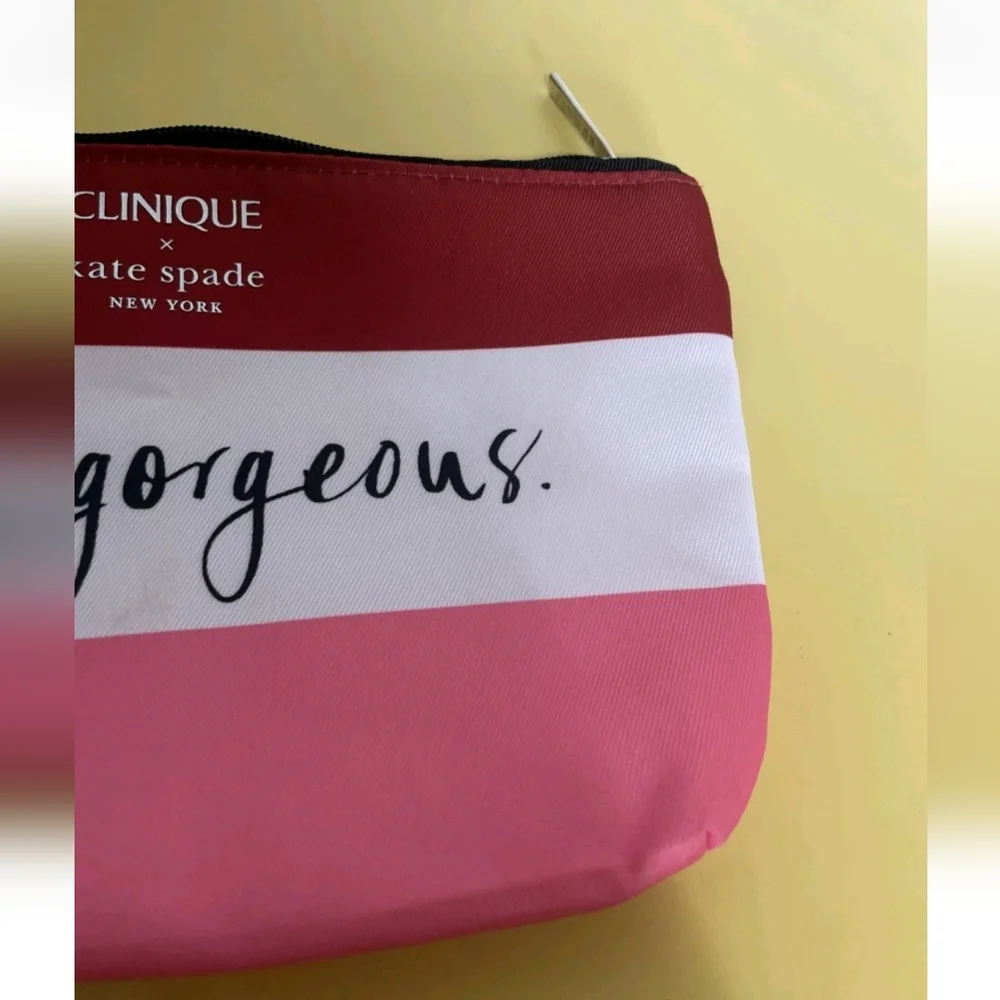 Clinique × Kate Spade Hello Gorgeous Makeup Bag